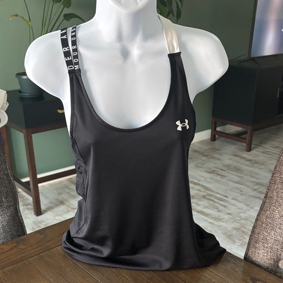Under Armour Tops - Under Armour Women's Black and White Tank Top